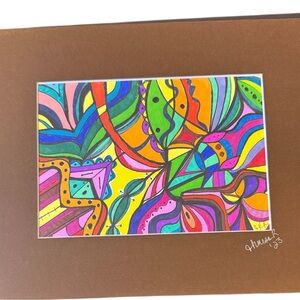 Original Intuitive Abstract Drawing